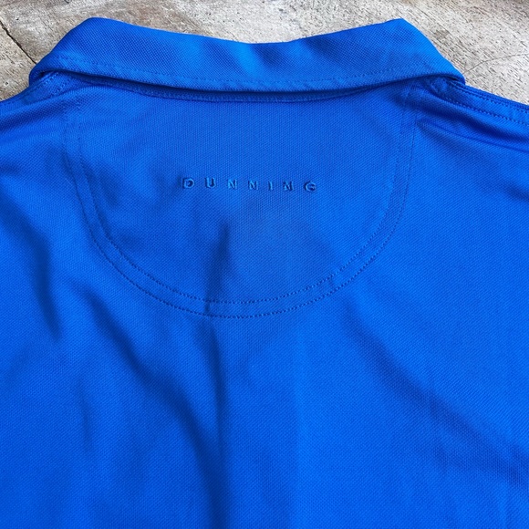 DUNNING GOLF Mens Player Pique Performance Polo NWT - Picture 3 of 6
